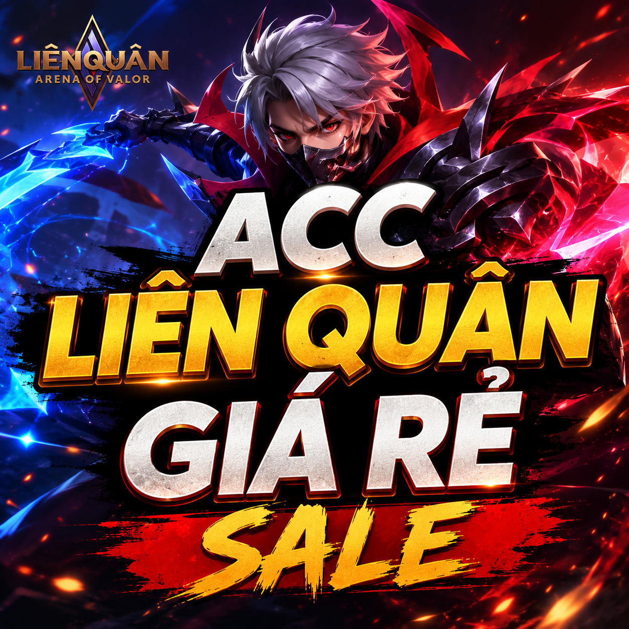 Acc Liên Quân Mobile Giá Rẻ Sale