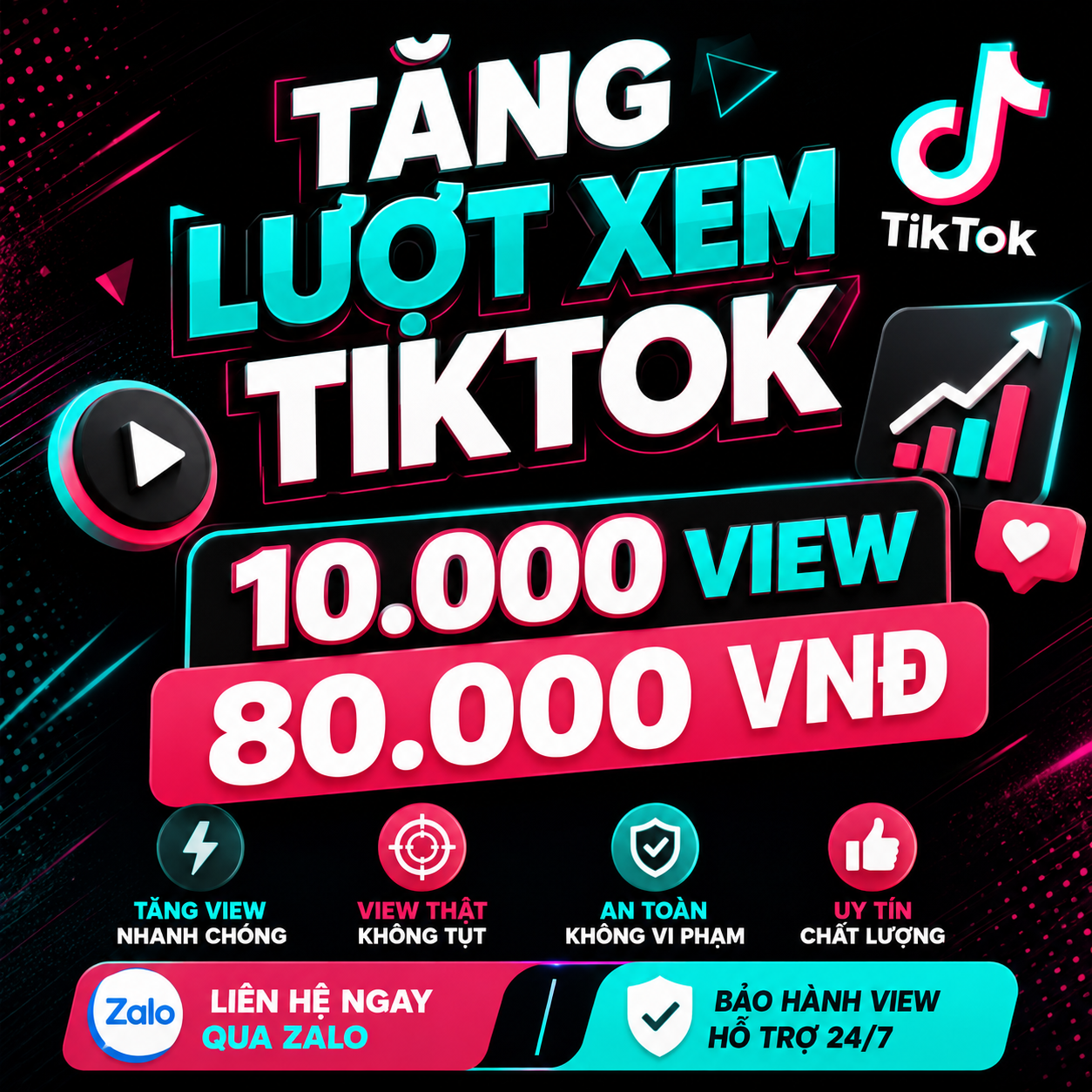 Tăng Lượt Xem TikTok